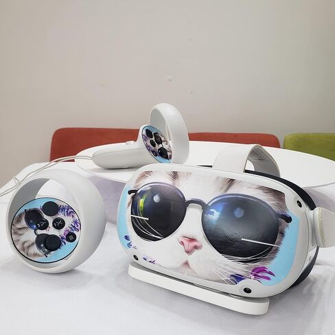 VR Stickers Decal for Oculus Quset 2, LCHH Skin Stickers Compatible with Meta Quest 2 in Saudi Arabia