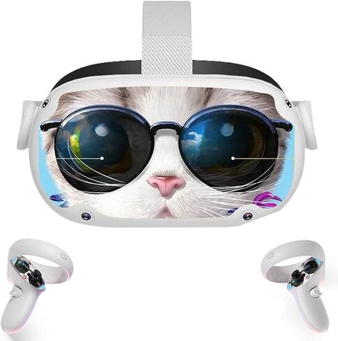 VR Stickers Decal for Oculus Quset 2, LCHH Skin Stickers Compatible with Meta Quest 2 in Saudi Arabia