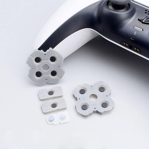 Conductive Adhesive Rubber Pad Silicone Pads Buttons Replacement for PS5 Controller Button Kit in Saudi Arabia