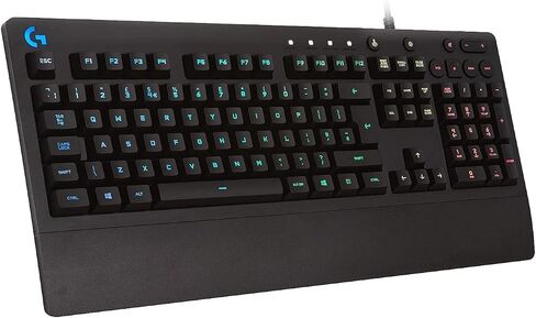 Logitech Prodigy G213 Wired Membrane Gaming Keyboard with RGB Backlighting Black in Kuwait