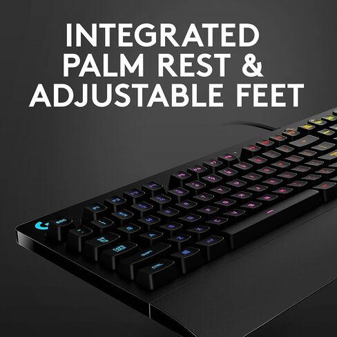 Logitech Prodigy G213 Wired Membrane Gaming Keyboard with RGB Backlighting Black in Kuwait