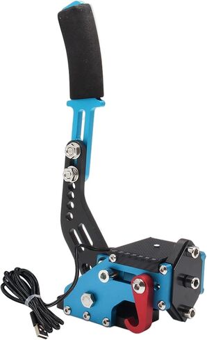 YESHMA 64 Bit USB Handbrake PC Handbrake Compatible With G25/27/29 G920 T500 T300,Professional Gaming Peripherals using for Racing Games(Black without Clamp) in Saudi Arabia