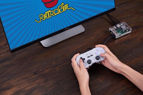 لوحة ألعاب سلكية USB 8Bitdo Sn30 Pro للمحول وWindows وRaspberry Pi (إصدار رمادي) in Kuwait
