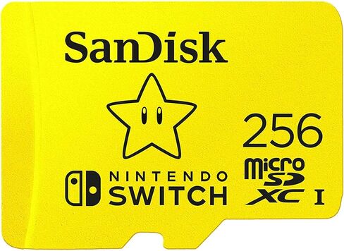 بطاقة ذاكرة MicroSDXC UHS-I من SanDisk سعة 256 جيجابايت لجهاز نينتندو سويتش أو ليد موديل (SDSQXAO-256G-GNCZN) U3، فئة 10، 4K UHD مع (1) كل شيء ولكن Stromboli MicroSDXC وقارئ بطاقة SD in Saudi Arabia