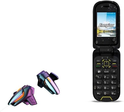 BoxWave Gaming Gear Compatible with Energizer Hardcase H242 (Gaming Gear by BoxWave) - Touchscreen QuickTrigger, Trigger Buttons Quick Gaming Mobile FPS for Energizer Hardcase H242 - Jet Black in Saudi Arabia