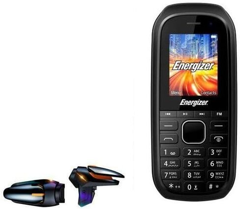 BoxWave Gaming Gear Compatible with Energizer Energy E12 (Gaming Gear by BoxWave) - Touchscreen QuickTrigger Auto, Trigger Buttons Autofire Gaming Mobile FPS for Energizer Energy E12 - Jet Black in Saudi Arabia