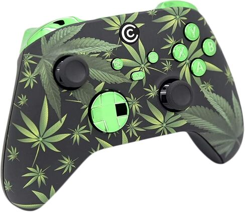 Custom Controllerzz Designer Series Custom Wireless Controller for Xbox Series X/S, Xbox One, & PC - Multiple Designs Available (Midnight Surge & Purple Chrome Inserts) in Kuwait