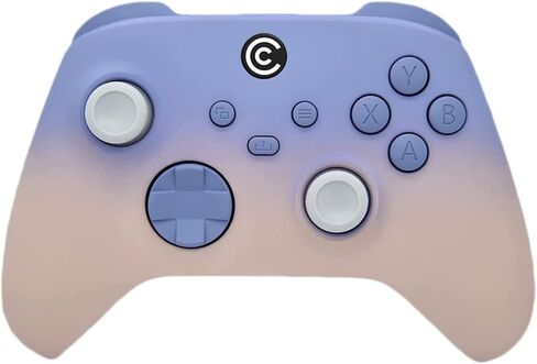 Custom Controllerzz Designer Series Custom Wireless Controller for Xbox Series X/S, Xbox One, & PC - Multiple Designs Available (Midnight Surge & Purple Chrome Inserts) in Kuwait