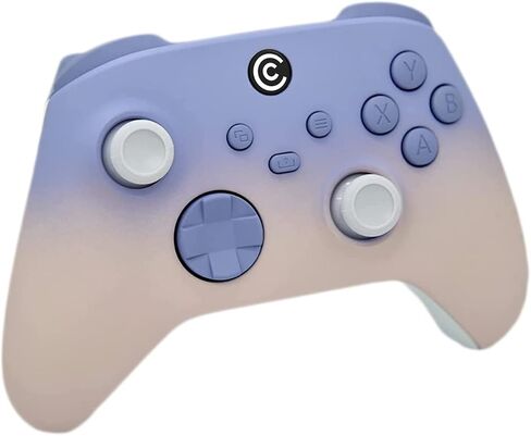 Custom Controllerzz Designer Series Custom Wireless Controller for Xbox Series X/S, Xbox One, & PC - Multiple Designs Available (Midnight Surge & Purple Chrome Inserts) in Kuwait