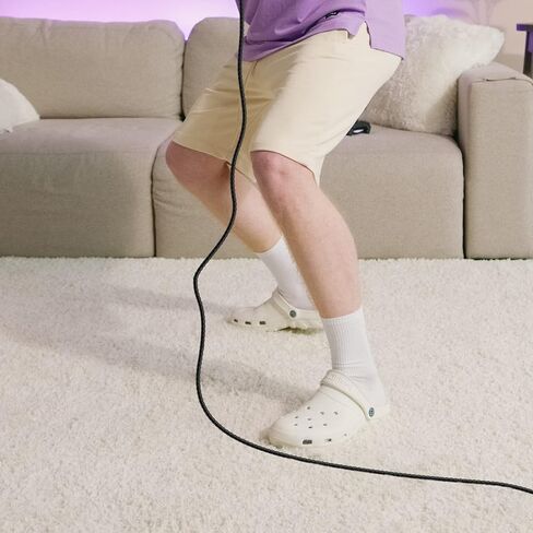 Geekria Cable Protectors Cover Compatible with PlayStation PSVR 2 Cable, PS5, Electric Wires Cover, VR Gaming Accessories, Prevent Pets From Biting The Cable (Black 17ft) in Saudi Arabia