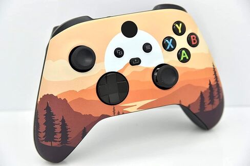 Wireless Custom Controller Compatible with PC, Windows 10+, Series X/S & One (Series X/S Blue Galaxy) in Saudi Arabia
