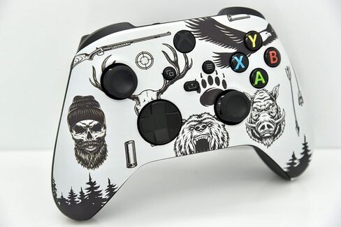Wireless Custom Controller Compatible with PC, Windows 10+, Series X/S & One (Series X/S Blue Galaxy) in Saudi Arabia