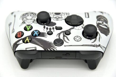 Wireless Custom Controller Compatible with PC, Windows 10+, Series X/S & One (Series X/S Blue Galaxy) in Saudi Arabia