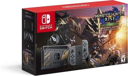 Nintendo Switch Monster Hunter Rise Deluxe Edition System - Switch in Kuwait