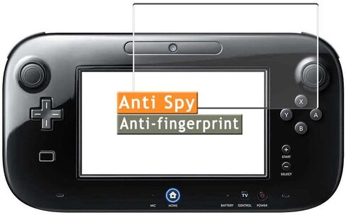 واقي شاشة للخصوصية من Vaxson، متوافق مع ملصق واقيات أفلام Wii U GamePad Nintendo Anti Spy [ليس زجاجًا مقسى] in Kuwait