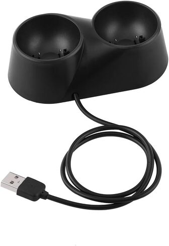 Controller Charger Station for PS4 VR, Dual Charger Dock Charging Station Stand, for Play Station PS4 VR Remote Controllers in Saudi Arabia