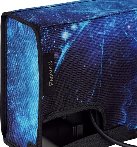 PlayVital Nylon Dust Cover, Soft Neat Lining Dust Guard, Anti Scratch Waterproof Cover Sleeve for Nintendo Switch & Switch OLED Charging Dock - Donut Odyssey in Saudi Arabia