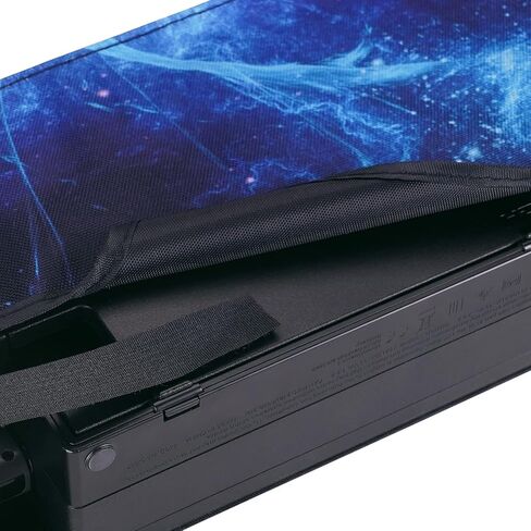 PlayVital Nylon Dust Cover, Soft Neat Lining Dust Guard, Anti Scratch Waterproof Cover Sleeve for Nintendo Switch & Switch OLED Charging Dock - Donut Odyssey in Saudi Arabia