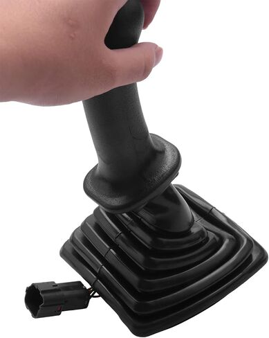Trjgtas 2Pcs L+R 3 Buttons Excavator Joystick Assy Handle with Dust Cover for Doosan DX150 215 225 300 370-9C in Saudi Arabia