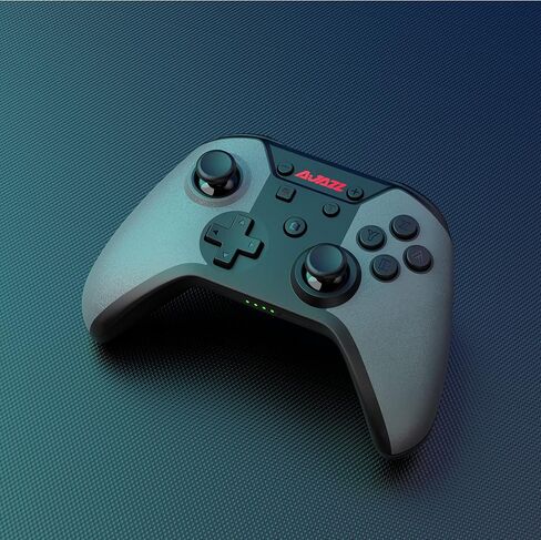 Switch Controller, AG180 Bluetooth 5.0 Pro Controller Gamepad Compatible with Switch/Switch Lite, Double Vibration and Wake up Function, Grey in Kuwait