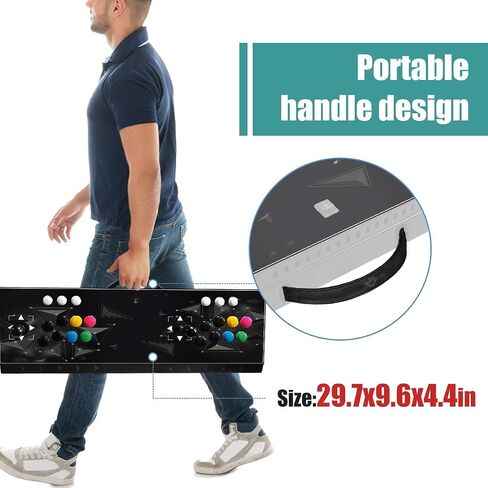 Fight Sticks PC,Arcade PC Joysticks Fight Stick Street Fighter Video Game Controller Fighting Joystick for PC, Nintendo Switch, NEOGEO Mini, NeoGeo Pro, PS3,Raspberry Pi, PS Classic, Android in Kuwait