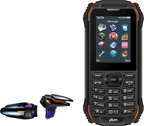 BoxWave Gaming Gear Compatible with Plum Ram 10 (Gaming Gear by BoxWave) - Touchscreen QuickTrigger Auto, Trigger Buttons Autofire Gaming Mobile FPS for Plum Ram 10 - Jet Black in Saudi Arabia