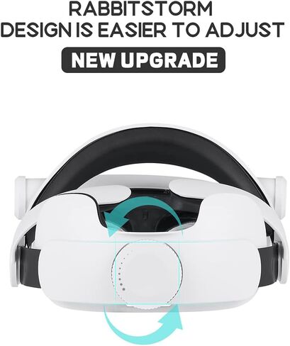 حزام الرأس متوافق مع Oculus Quest 2 Elite، واستبدال حزام الرأس VR من الإسفنج الناعم، وإكسسوارات خفيفة الوزن وقابلة للتعديل، ودعم محسّن وراحة في سماعة الرأس VR in Kuwait