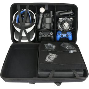 co2CREA Hard Travel Case for Sony PS4 Pro Console + PSVR Launch Bundle | Travel Protective Storage Bag with Handle, Shockproof EVA Shell and Soft Lining in Kuwait