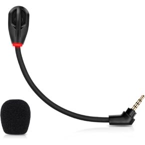 Microphone Replacement for Kingston HyperX Cloud Flight/Flight S Wireless Gaming Headset, Detachable Mic Boom with LED Mute Indicator on PC PS5 PS4 Xbox Series X/S in Saudi Arabia