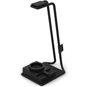 حامل سماعة الألعاب NZXT Relay SwitchMix PC وخلاط الصوت - AP-USMSM-B1 - التبديل السلس بين سماعة الرأس ومكبر الصوت - خلاط من فئة الاستوديو - 24 بت / 96 كيلو هرتز DAC - DTS 7.1 - أسود in Kuwait