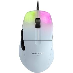 ماوس ألعاب ROCCAT Kone Pro PC، تصميم مريح خفيف الوزن، Titan Switch Optical، إضاءة AIMO RGB، ماوس كمبيوتر سلكي Superlight، عجلة تمرير Titan، هيكل قرص العسل، 19K DPI، أسود in Kuwait