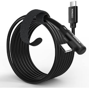 كابل وصلة USB 3.0 من NIMASO بطول 10 أقدام، متوافق مع Meta/Oculus Quest 2 / Quest1، كابل نقل بيانات الكمبيوتر عالي السرعة USB C إلى USB C لسماعات الواقع الافتراضي وأجهزة الكمبيوتر المخصصة للألعاب in Kuwait