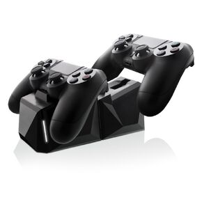 Nyko Charge Block Duo - 2 Port Controller Charging Station with Patented Charging Dongles and Micro-USB/AC Power Cord for PlayStation 4 in Saudi Arabia