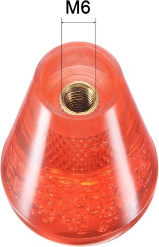 اوكسيل رأس عصا تحكم بيضاوي الشكل بمقبض علوي من ايليبس بديل للعبة اركيد احمر in Kuwait