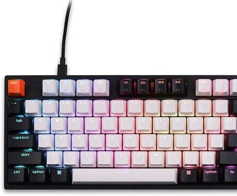 Keychron C1 TKL Mechanical Wired Gaming Keyboard – RGB Backlit Compact Keyboard with Linear Red Switches for Mac & Windows in Kuwait