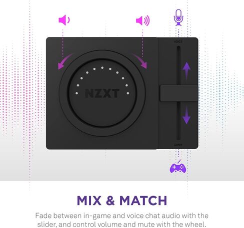 NZXT Relay Wired PC Gaming Headset - AP-WCB40-B2 - Hi-Res Audio Certified - DTS Headphone:X - 7.1 Surround Sound - Lightweight & Comfortable Design - Detachable Microphone - Black in Saudi Arabia