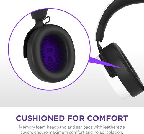 NZXT Relay Wired PC Gaming Headset - AP-WCB40-B2 - Hi-Res Audio Certified - DTS Headphone:X - 7.1 Surround Sound - Lightweight & Comfortable Design - Detachable Microphone - Black in Saudi Arabia