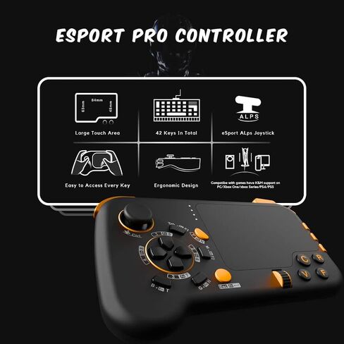 DarkWalker ShotPad FPS Touchpad Game Controller for PS5 / PS4 / PC/Steam/Xbox One/Xbox Series S|X in Saudi Arabia