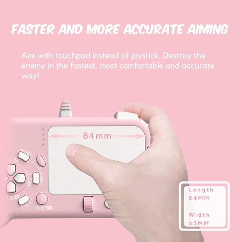 DarkWalker ShotPad FPS Touchpad Game Controller for PS5 / PS4 / PC/Steam/Xbox One/Xbox Series S|X in Saudi Arabia