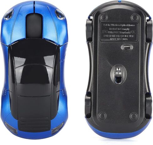 ASHATA 2.4G Car Mouse with USB Reciver 1600DPI Optical Mouse for PC Computer Laptop Tablet, High Cute Mouse for XP//Win7/ME/2000/for OS (Pink) in Saudi Arabia