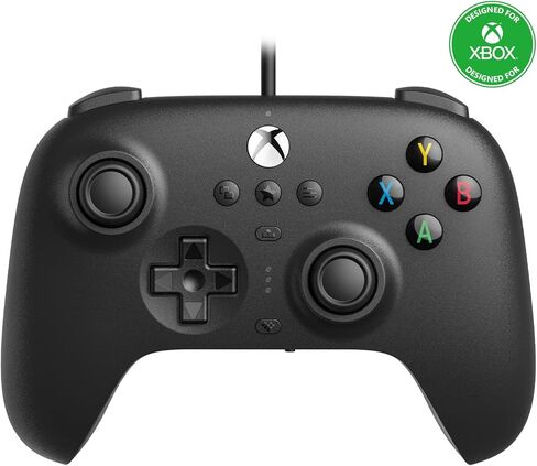 8Bitdo Ultimate Wired Controller for Xbox Series X, Xbox Series S, Xbox One, Windows 10 & Windows 11 - Officially Licensed (White) in Saudi Arabia
