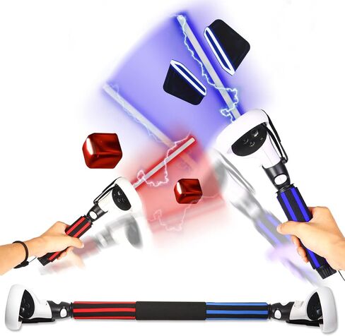 VR Beat Saber Handle Accessories and Long Stick Handle Extension Grips for Oculus Quest 2 Controllers, Also Suitable for Supernatural Training,Fruit Ninja,Blade & Sorcery and VR Game in Saudi Arabia