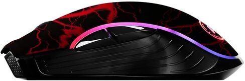 AimControllers Gaming PC Mouse Wired, 200-10000 DPI with LED RGB, 7 Programmable Buttons - Custom Ergonomic Mouse with Optic Sensor for Windows 10, USB - Storm Green in Saudi Arabia