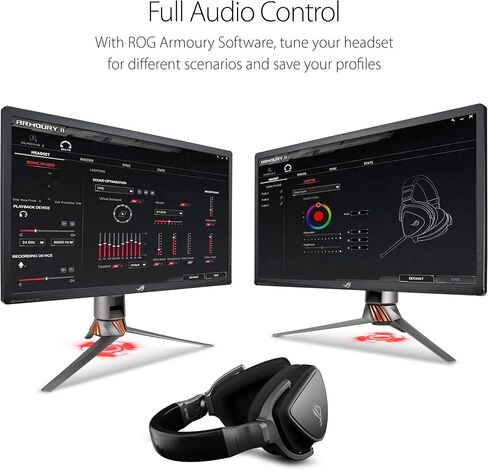 ASUS ROG Delta CORE Gaming Headset for PC, Mac, PlayStation 4, Xbox One and Nintendo Switch with Hi-Res Audio, and Exclusive Airtight-Chamber Design Black in Kuwait