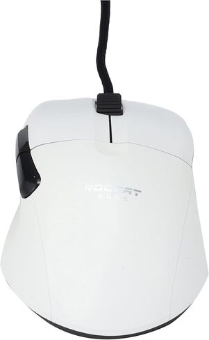ماوس ألعاب ROCCAT Kone Pro PC، تصميم مريح خفيف الوزن، Titan Switch Optical، إضاءة AIMO RGB، ماوس كمبيوتر سلكي Superlight، عجلة تمرير Titan، هيكل قرص العسل، 19K DPI، أسود in Kuwait