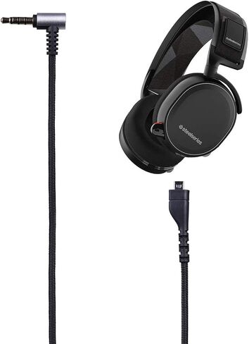 KeyEntre Replacement Audio Cable for SteelSeries Arctis 3, Arctis Pro, Arctis 5, Arctis 7, Arctis Pro Gaming Headset 2m/6.5 Feet (Male to Female) in Saudi Arabia