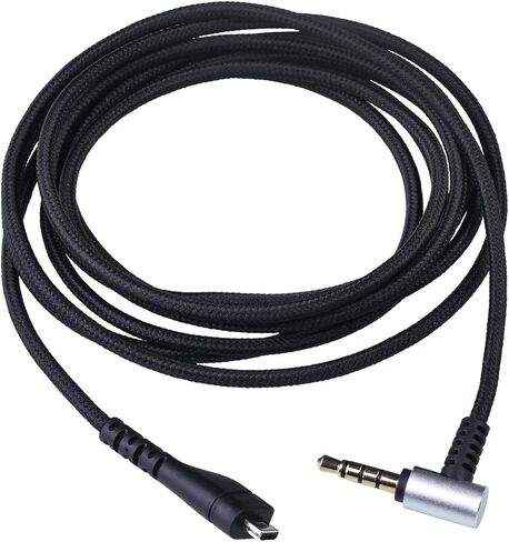 KeyEntre Replacement Audio Cable for SteelSeries Arctis 3, Arctis Pro, Arctis 5, Arctis 7, Arctis Pro Gaming Headset 2m/6.5 Feet (Male to Female) in Saudi Arabia