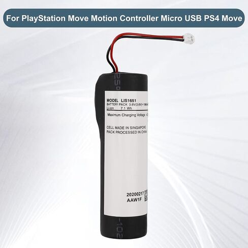 E-YIIVIIL Replacement Battery LIS1651 Compatible with Playstation Move Motion Controller Micro USB PS4 Move in Kuwait