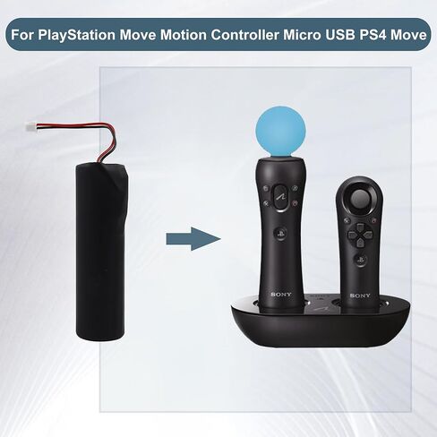 E-YIIVIIL Replacement Battery LIS1651 Compatible with Playstation Move Motion Controller Micro USB PS4 Move in Kuwait