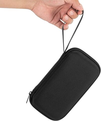Geekria Mobile Gaming Controller Carrying Case Compatible with Kishi V2 Game Controller Accessories, Gaming Box, Travel Case, Portable Storage Bag (Black) in Saudi Arabia